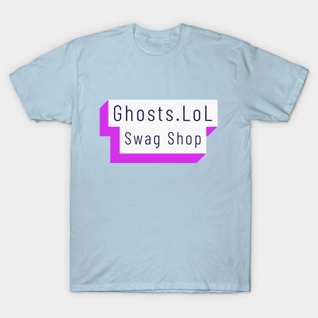 Block Ghost T-Shirt by InvisibleClothes